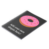 Anpassen dieses Ring Doughnut Graphic Notizblock (Linke Seite)