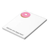 Anpassen dieses Ring Doughnut Graphic Notizblock (Rotiert)