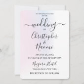 Anpassen dieses subtilen Pastellhintergrundes Einladung (Vorderseite)