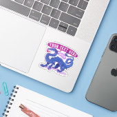 Anpassen eines Drachensticker-Großes Geschenk Aufkleber (Laptop mit iPhone)