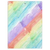 Anpassen eines nahtlosen Wasserfarbmusters Klemmbrett (Rückseite)