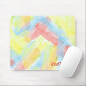 Anpassen eines nahtlosen Wasserfarbmusters Mousepad (Mit Mouse)