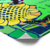 Anpassen eines Sonnenaufgang-Garten-Affirmation Poster (Ecke)