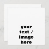 Anpassen Einladung (Vorne/Hinten)