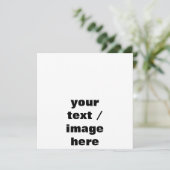 Anpassen Einladung (Stehend Vorderseite)