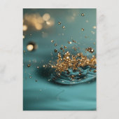 Anpassen - Erstellen Sie Ihre eigenen grünen und g Menükarte (Rückseite)