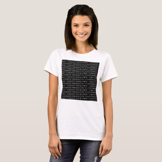 Anpassen / Erstellen Sie Ihre eigenen T-Shirt (Vorne ganz)