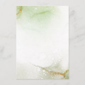 Anpassen - Erstellen Sie Ihren eigenen subtilen gr Menükarte (Rückseite)