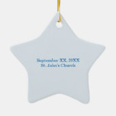 Anpassen, Erster Kommunion Körper und Blut Keramikornament (Hinten)