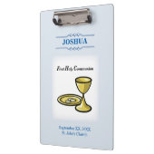 Anpassen, Erster Kommunion Körper und Blut Klemmbrett (Links)