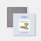 Anpassen, Erster Kommunion Körper und Blut Magnet (Vorderseite/Rückseite)