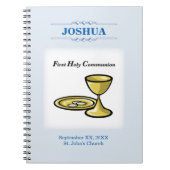 Anpassen, Erster Kommunion Körper und Blut Notizblock (Vorderseite)