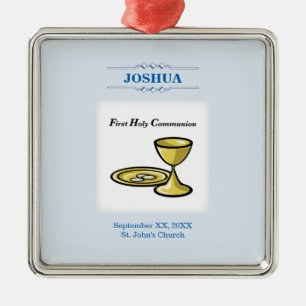 Anpassen, Erster Kommunion Körper und Blut Ornament Aus Metall