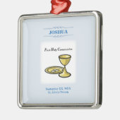 Anpassen, Erster Kommunion Körper und Blut Ornament Aus Metall (Links)