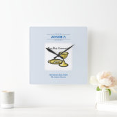 Anpassen, Erster Kommunion Körper und Blut Quadratische Wanduhr (Zuhause)