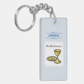 Anpassen, Erster Kommunion Körper und Blut Schlüsselanhänger (Vorderseite links)