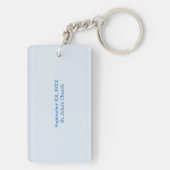 Anpassen, Erster Kommunion Körper und Blut Schlüsselanhänger (Rückseite)