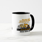 Anpassen Excavation General Contractor Constructi Tasse (VorderseiteRechts)