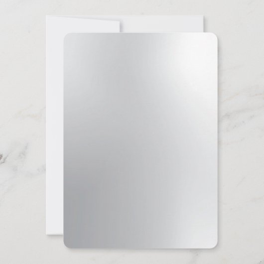 Anpassen - Graue Fassade Einladung (Rückseite)