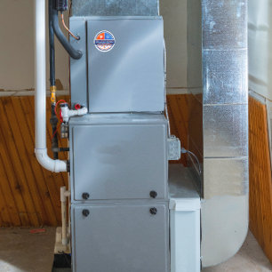 Anpassen HVAC Unternehmen Ofen Klimaanlage Einheit Runder Aufkleber