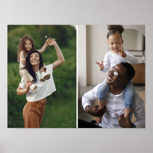 Anpassen Ihrer eigenen 2-FotoCollage Poster