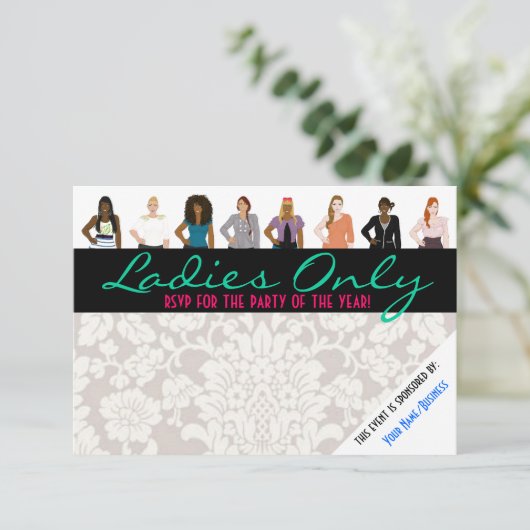 Anpassen Ihrer Einladung (Stehend Vorderseite)