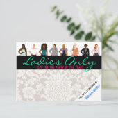 Anpassen Ihrer Einladung (Stehend Vorderseite)