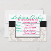 Anpassen Ihrer Einladung (Rückseite)