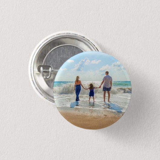 Anpassen Ihrer Lieblingsfoto-Button-Geschenk Button (Vorne & Hinten)