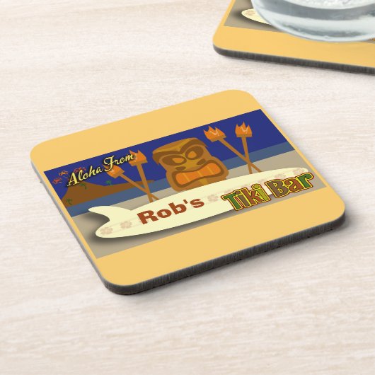 Anpassen Ihrer Tiki-Bar Untersetzer (Linke Seite)