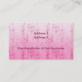 Anpassen Ihrer Visitenkarte (Rückseite)