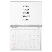 Anpassen Ihres 2025 großen vollen Zahlenkalenders Kalender (Jan 2026)