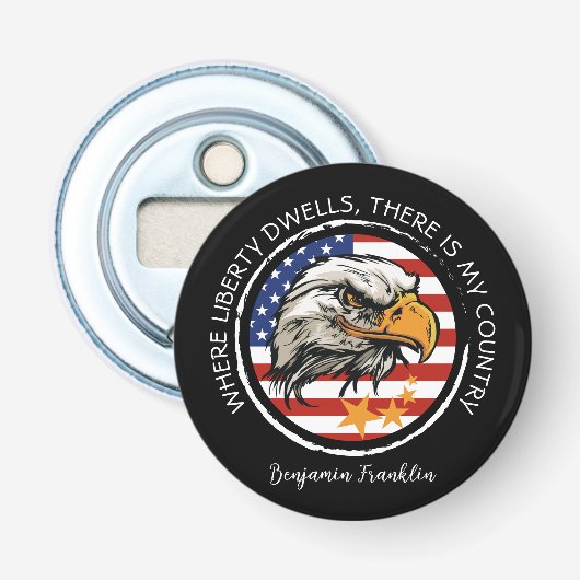 Anpassen Ihres American Eagle Designs Flaschenöffner (Vorderseite)
