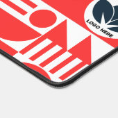 Anpassen Ihres Arbeitsbereichs: Benutzerdefinierte Schreibtischunterlage (Ecke)