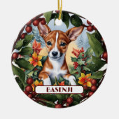 Anpassen Ihres Basenji Weihnachtsschmuck (Vorne)