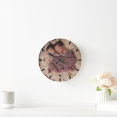Anpassen Ihres eigenen Fotos Runde Wanduhr (Zuhause)