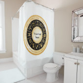 Anpassen Ihres Horoskops Duschvorhang (Beispiel)