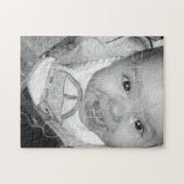 Anpassen Ihres Schwarz-weißen Fotos Puzzle (Horizontal)