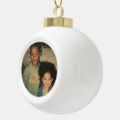 Anpassen Ihres Weihnachtsbaumes Keramik Kugel-Ornament (Rechts)