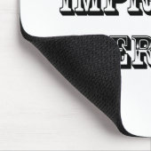 Anpassen-Improvisieren-Überwinden Sie Mousepad (Ecke)