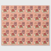 [Anpassen] ist mein Ding - süße Marmelade und Toas Geschenkpapier (Flach)