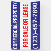 Anpassen Kommerzieller Immobilien für Verkauf oder Banner (Vertikal)