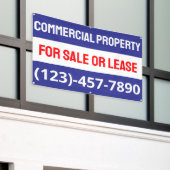 Anpassen Kommerzieller Immobilien für Verkauf oder Banner (Äußeres Gebäude)