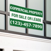 Anpassen Kommerzieller Immobilien für Verkauf oder Banner (Äußeres Gebäude)