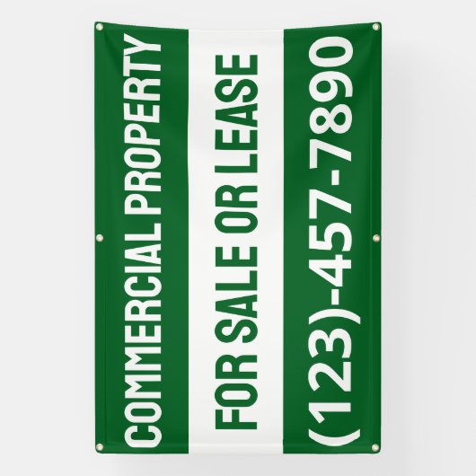 Anpassen Kommerzieller Immobilien für Verkauf oder Banner (Vertikal)