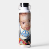 Anpassen mit der Collage Ihrer zwei Fotos Trinkflasche (Vorne)