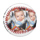 Anpassen mit Foto und Text Baseball (Vorderseite Links)