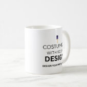 Anpassen mit Ihrem Design Kaffeetasse (VorderseiteRechts)