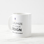Anpassen mit Ihrem Design Kaffeetasse (Vorderseite Links)