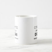 Anpassen mit Ihrem Design Kaffeetasse (Mittel)
